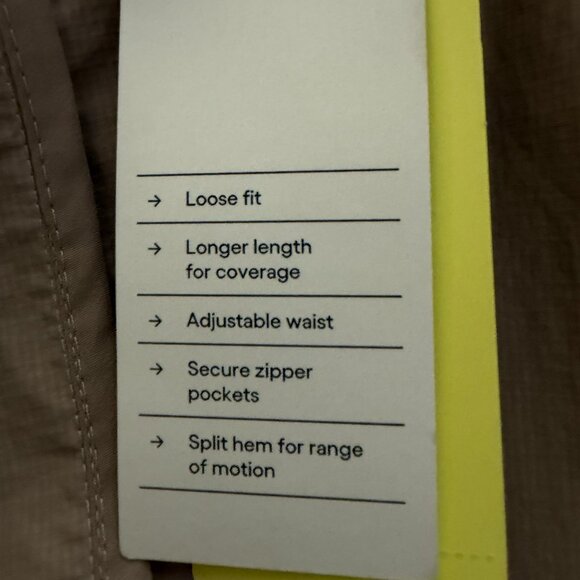 NWT Womens All In Motion Tan Trenchcoat Raincoat, Size XXL - Picture 8 of 9